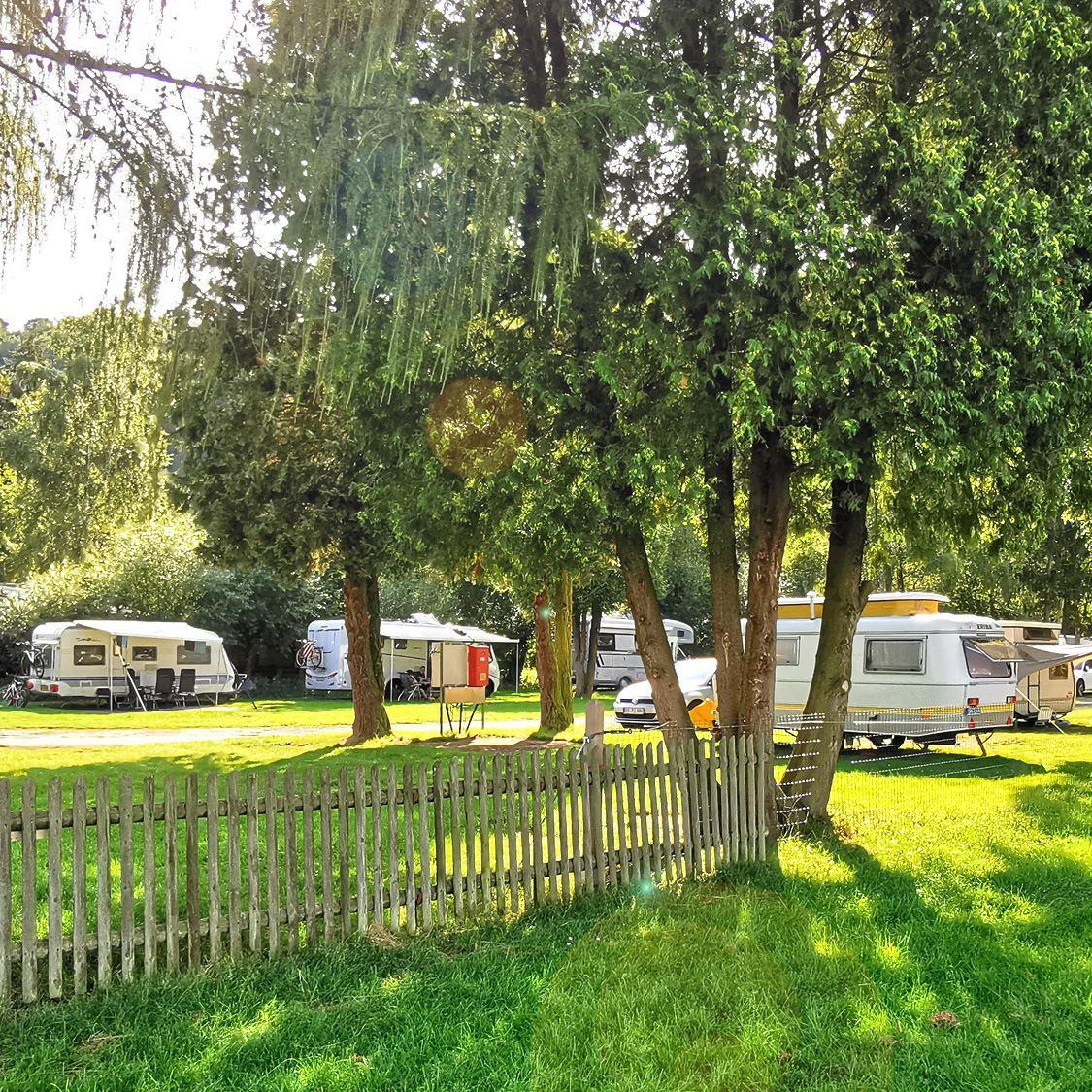 Komfortstellplatz Camping Kassel Büchenwerra